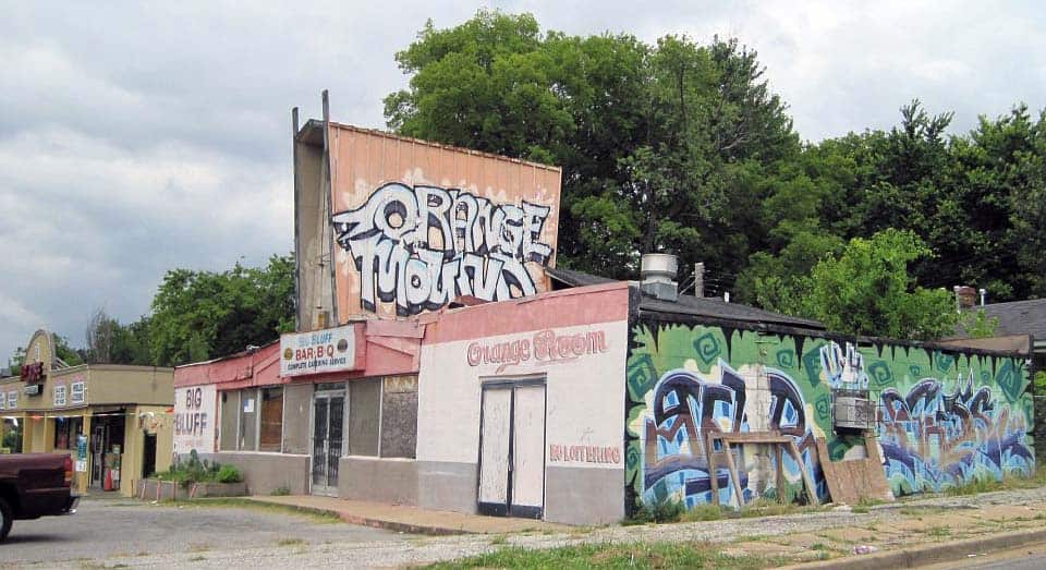 Commercial building, Orange Mound, Memphis, Tennessee, 2013