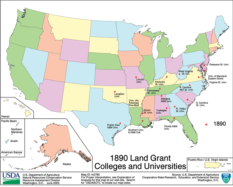 (1890) Second Morrill Act