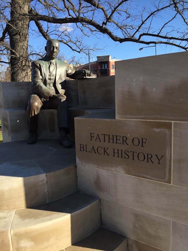 Carter G. Woodson Statue (Ethelbert Miller)