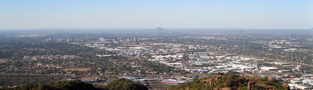 Kgale Hill Overlooking the City of Gaborone