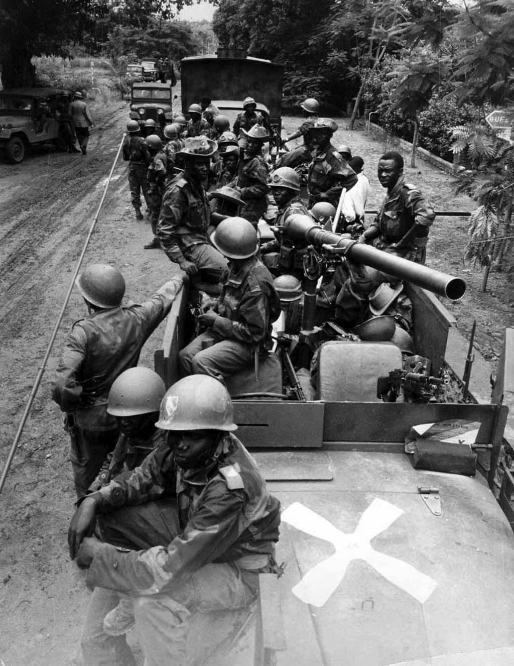 Government Troops in the Congo Civil War