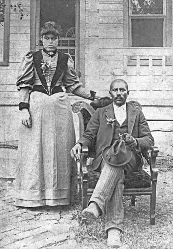 |Junius Groves and Wife