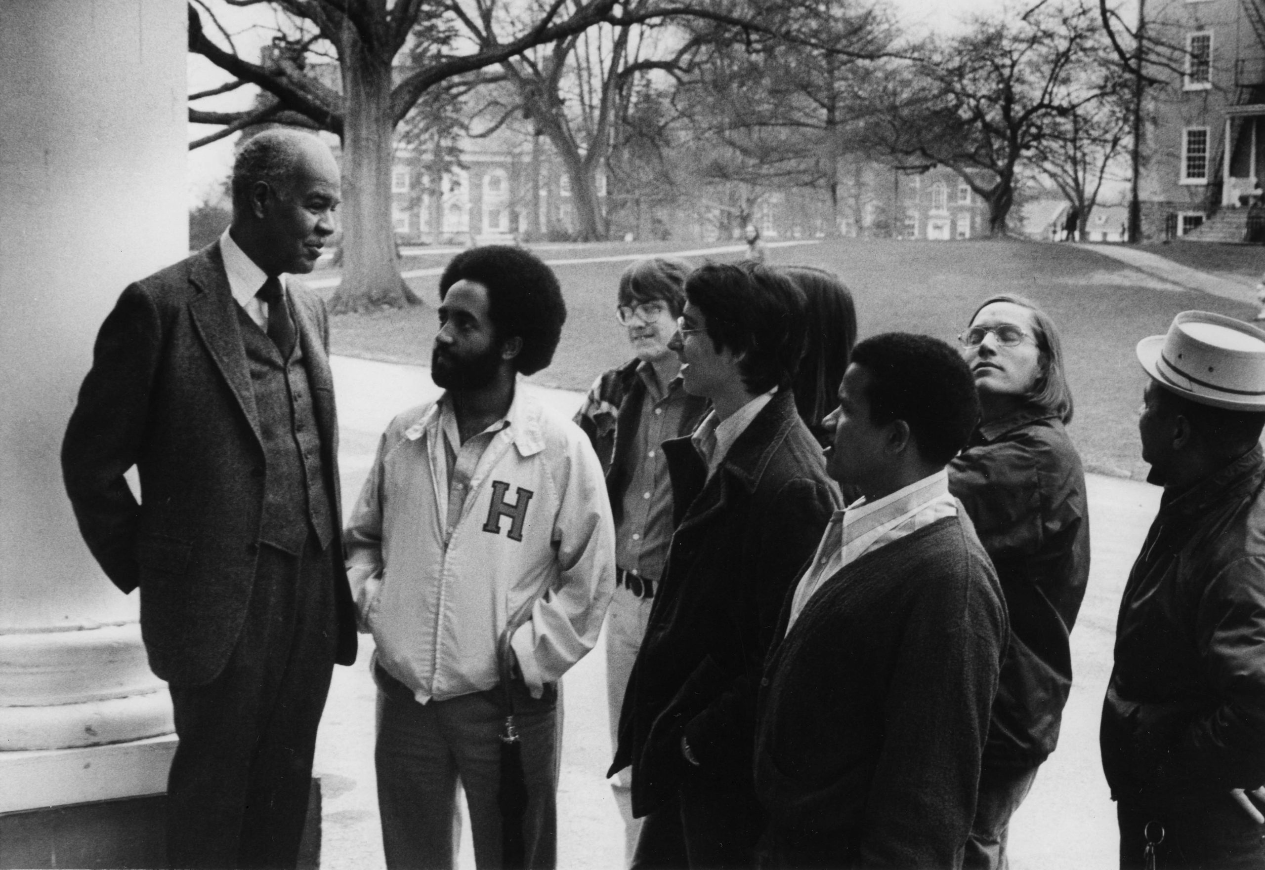 Ira Reid and Students