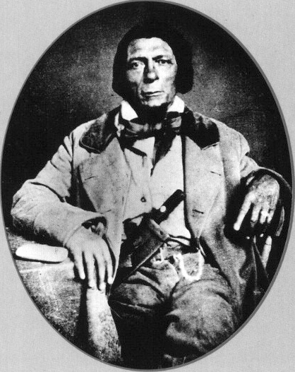 James Beckwourth With Knife, Photo in Public Domain.