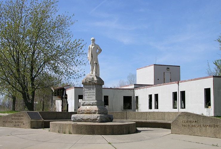 John Brown Statue, Quindaro, Kansas (Courtesy of the Quintard Taylor Collection)