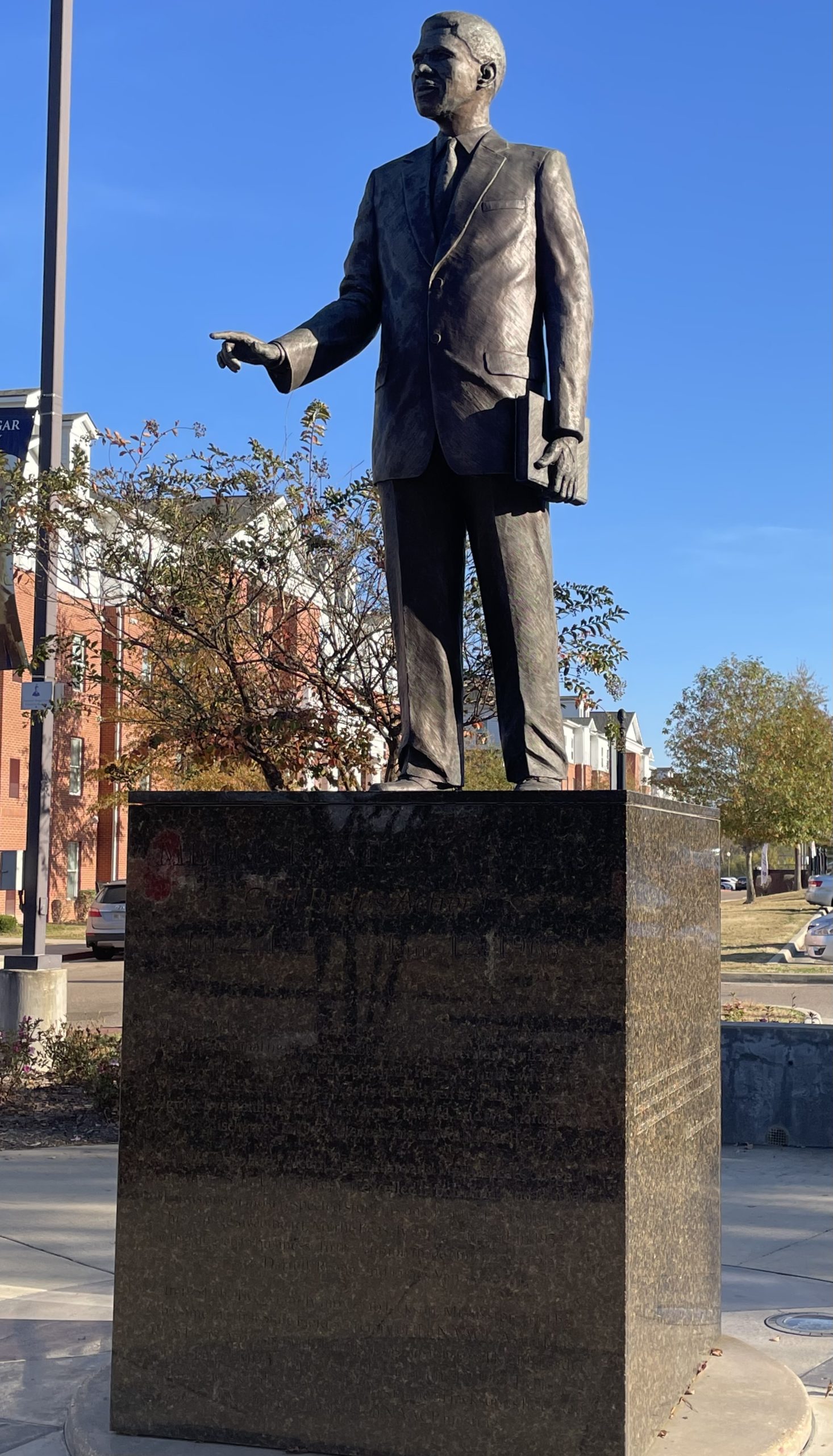 Medgar Evers Statue on the Alcorn University Campus (Courtesy of Yulonda Sano)