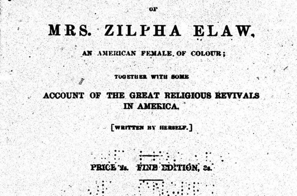 Zilpha Elaw (1790-1873)