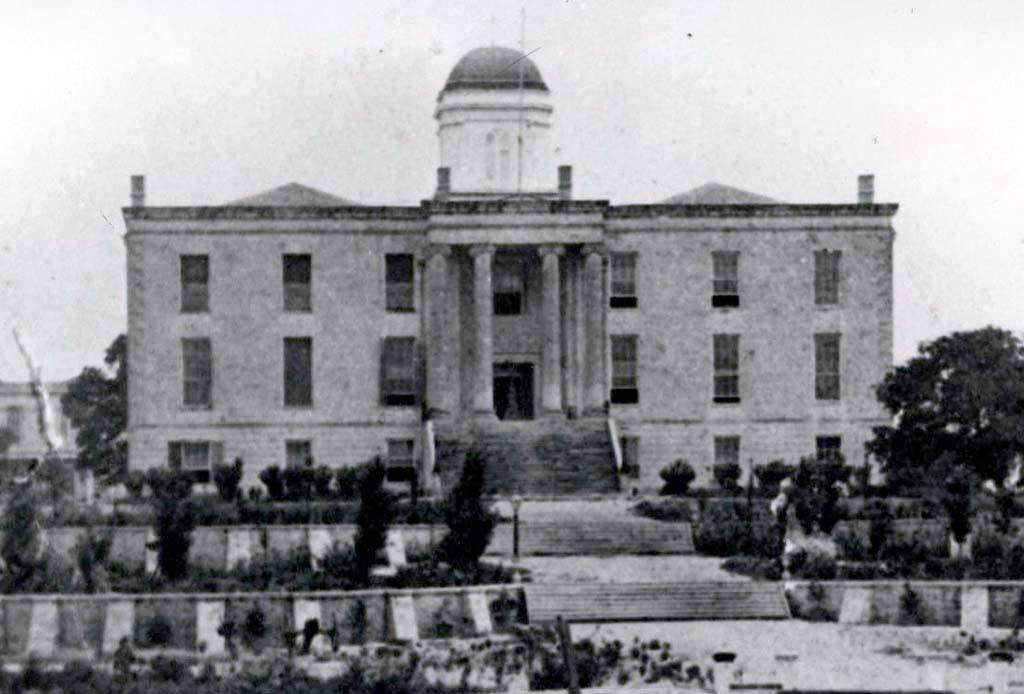 Texas State Capitol from 1853-1881