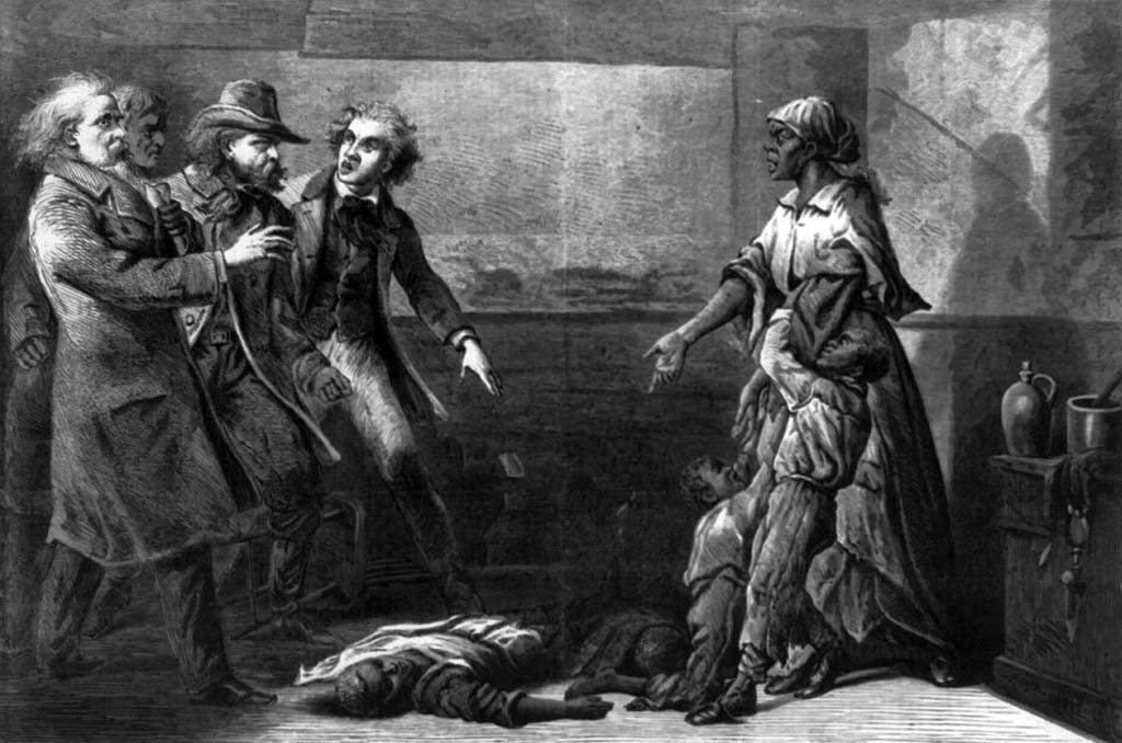 Margaret Garner Kills Her Children, 1867 Engraving