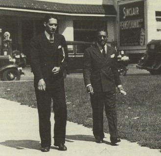 Thurgood Marshall (left) and Donald Murray