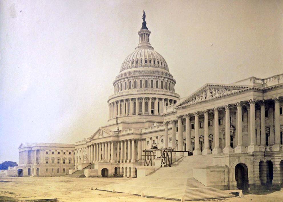 United States Capitol Building by William Bell, July 1867