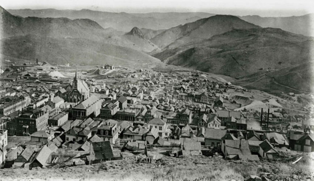 Virginia City, Nevada, 1870 (Fair Use)