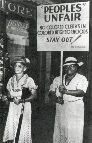 The New Negro Alliance (1933-1940s)