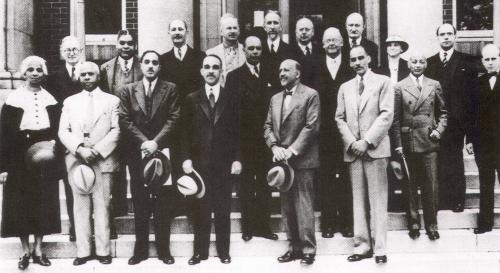 W.E.B. Du Bois and the Editorial and Advisory Boards of the Encyclopedia of the Negro, 1936