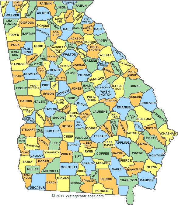 Georgia counties