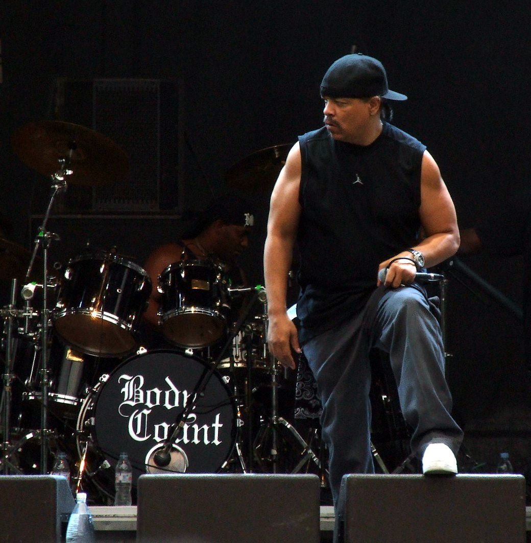 Ice-T during the Body Count Concert in Prague, August 2006