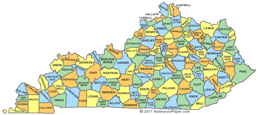 Kentucky counties