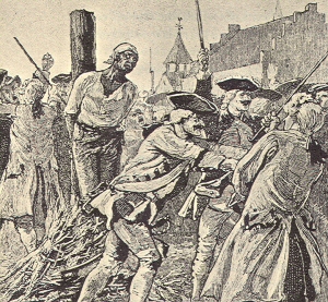 |New York City Execution Followind Alleged Black Slave Uprising of 1741