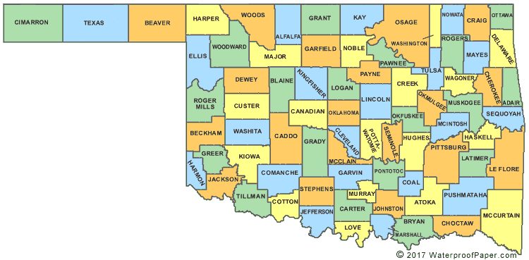 Oklahoma counties