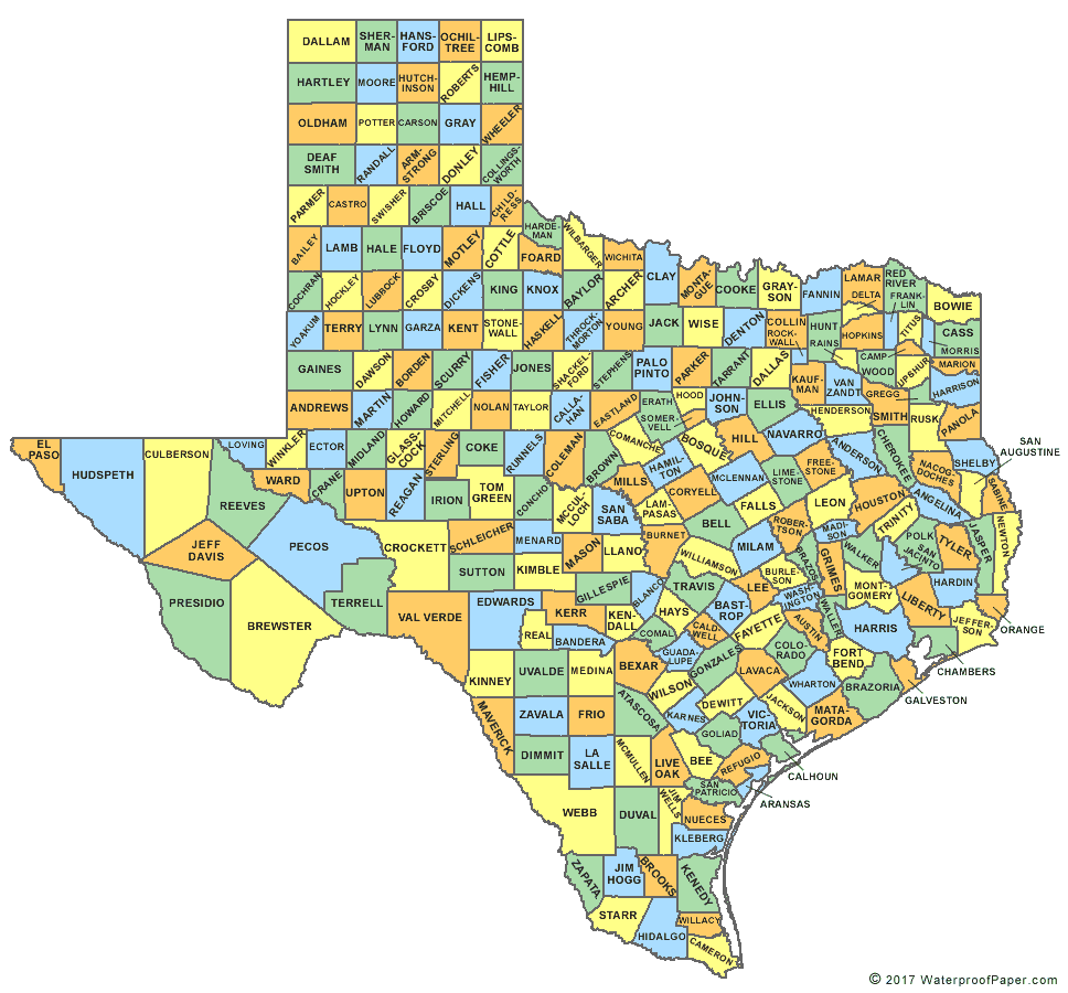 Texas counties