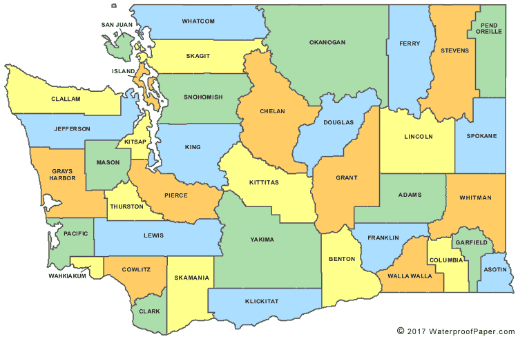 Washington counties