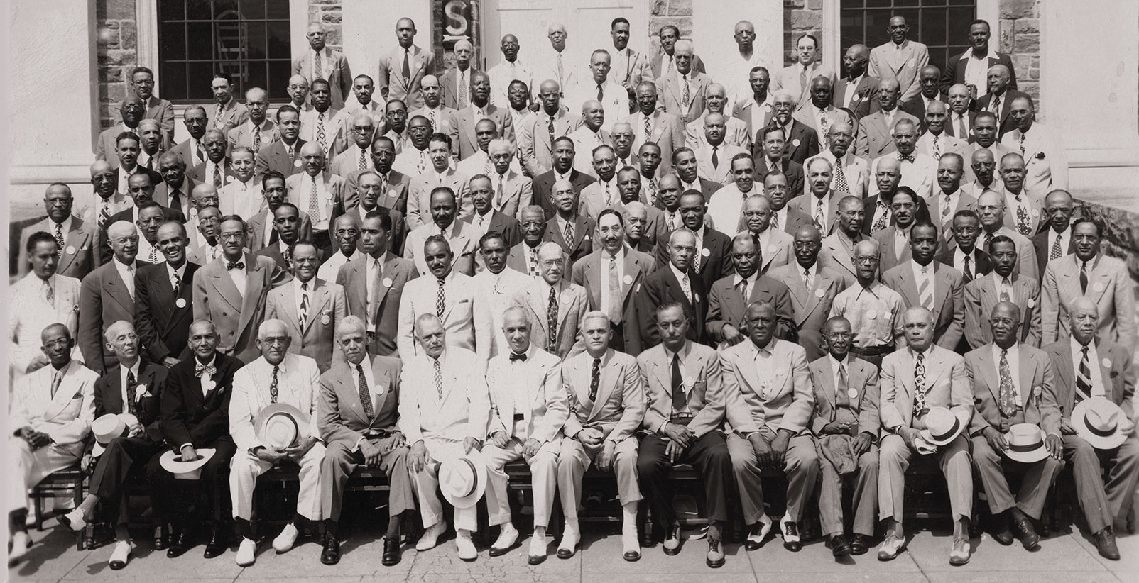 Archons in Attendance, Eighteenth Grand Boule, Baltimore, Maryland, August 23, 1946