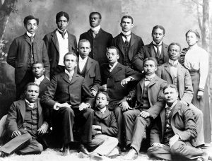 Academic class, Roger Williams University, Nashville, 1899. Photo from the Library of Congress (00651765)