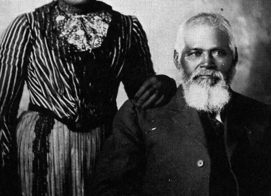 Samuel D. Chambers (1831-1929) and Amanda Chambers (1840-1925)