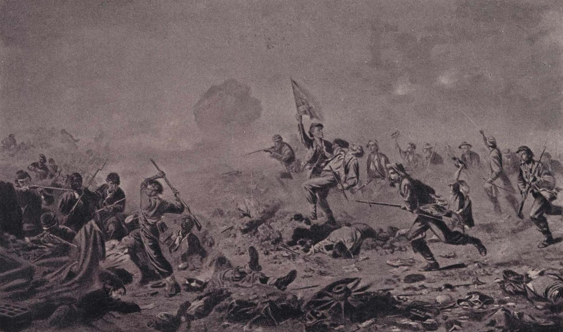 Battle of the Crater from the Virginia Tech Bugle