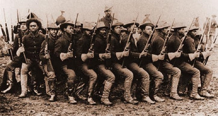 Black Infantrymen in Cuba, 1898