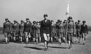 Black women in WAACs, 1942 (U.S. Archives)