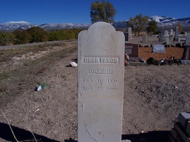 Gobo Fango’s Gravestone Near Oakley