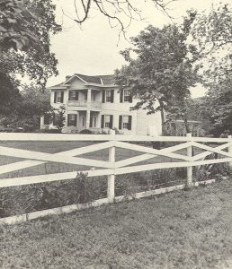 Hunter's Home Plantation, The Cherokee Nation, ca 1860 (NE Okla. State Univ)