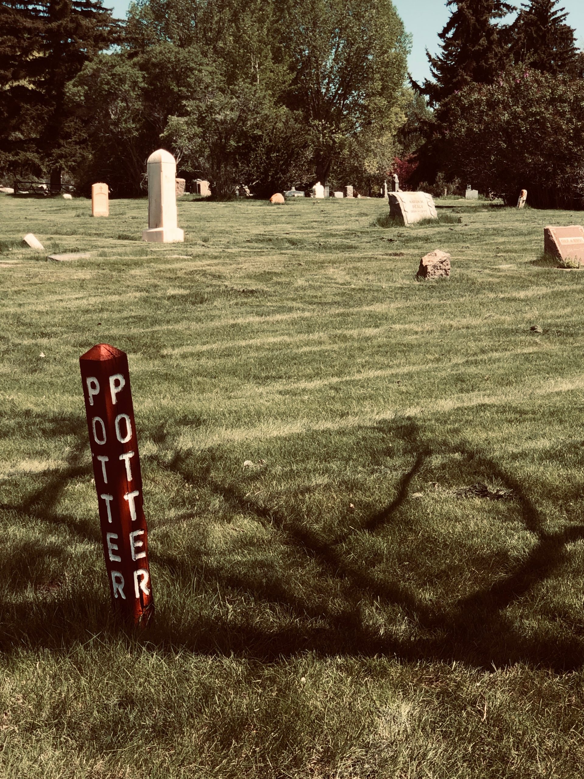 Joe Martin Gravesite in Potter’s Field