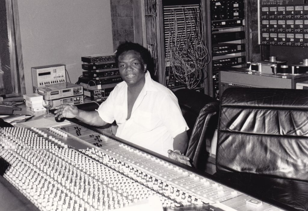 Lamont Dozier in Studio