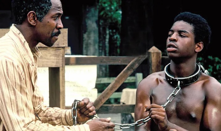 Lou Gossett and LeVar Burton Scene in <i>Roots</i>