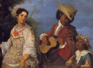 Mestiza, Mulatto and Mulatto, ca. 1715 (Casta Paintings)