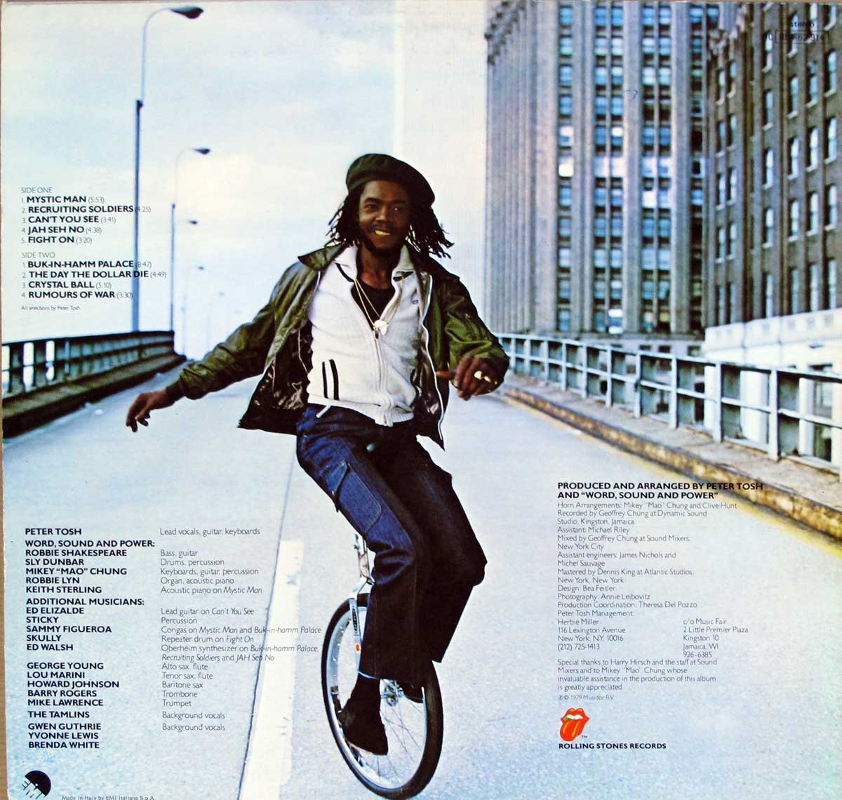 Peter Tosh Album Cover