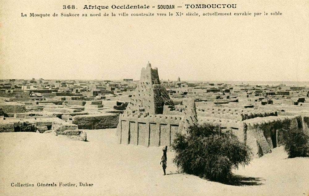 Postcard Showing Sankore Mosque and University, 1905