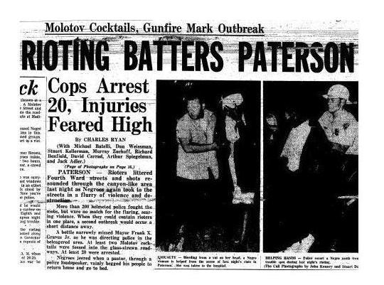 Paterson, New Jersey Uprising (1964)