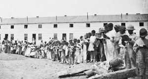 School in Contraband Camp Near Washington, D.C. (National Archives)