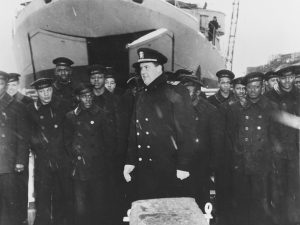 USS Mason Captain and Crew, 1944 (USS Midway Museum)