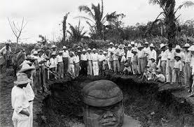 Uncovering the Olmec Heads of Mexico, 1938