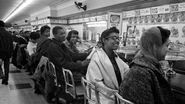 Sit-in Nashville Lunch Counter 1960 Courtesy U.S . Library of Congress