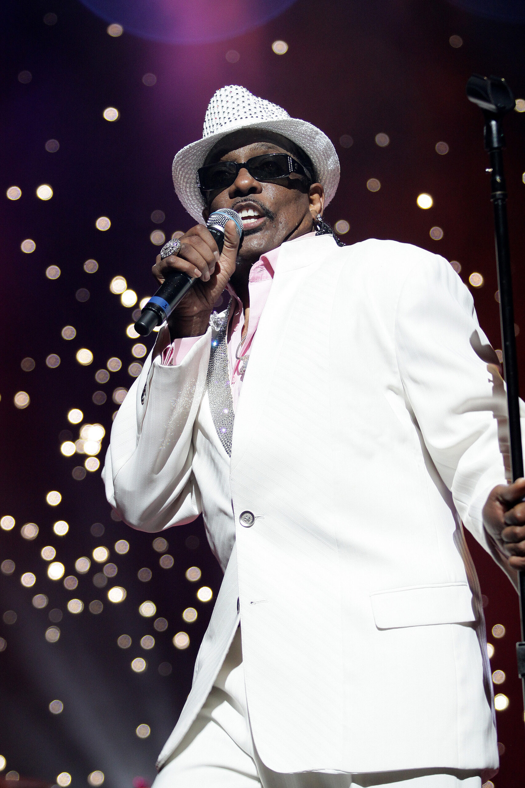 Charlie Wilson performing at the Arie Crown Theater in Chicago