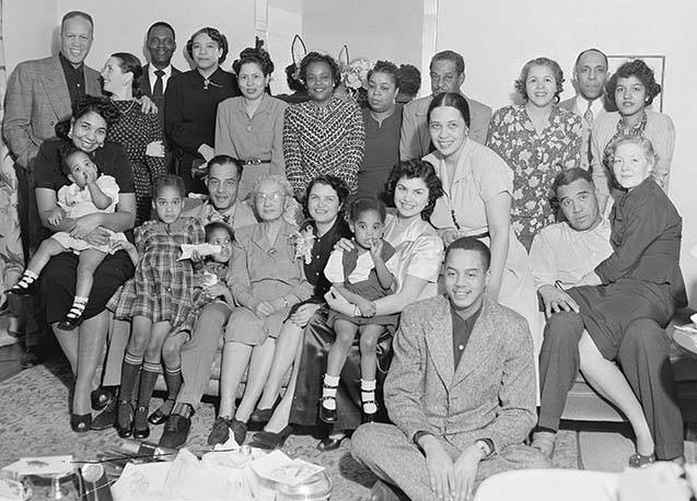 Jenkins Family Gathering, Seattle, circa 1950