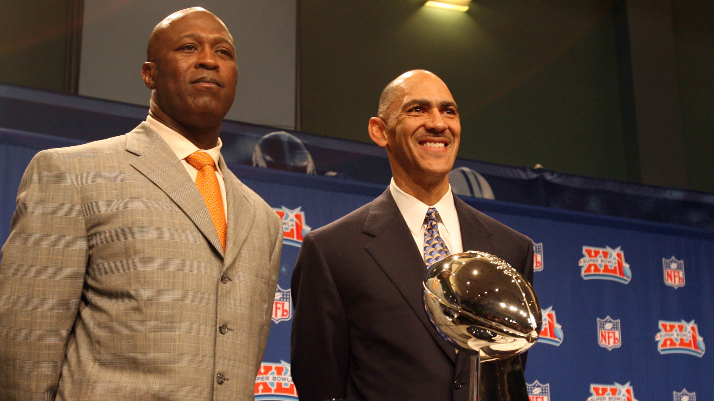 Lovie Smith and Tony Dungy (bvmsports.com)